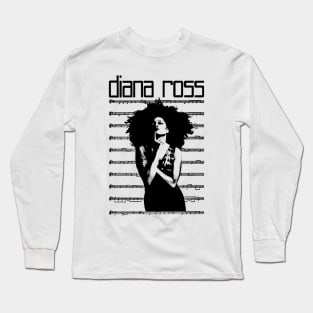 Diana Ross Long Sleeve T-Shirt